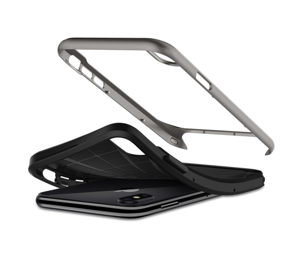 Etui Neo Hybrid do iPhone X szare - 390476 - zdjęcie 6